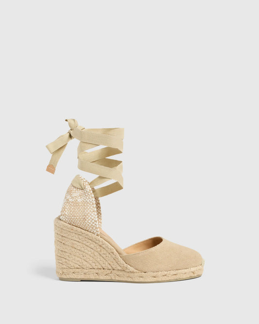 Carina Espadrilles in Sand - The Lake Forest Shop