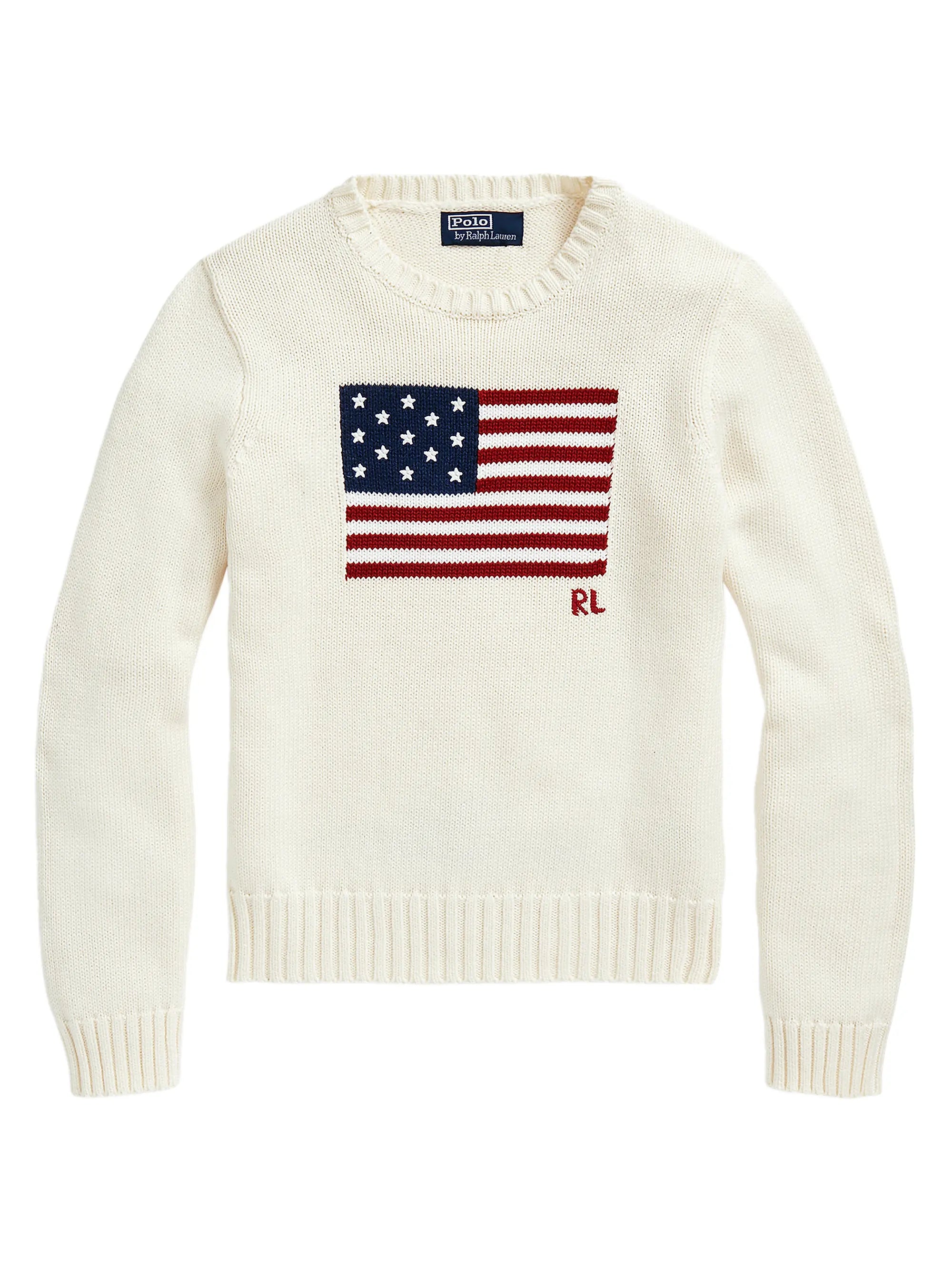 Flag Sweater - The Lake Forest Shop