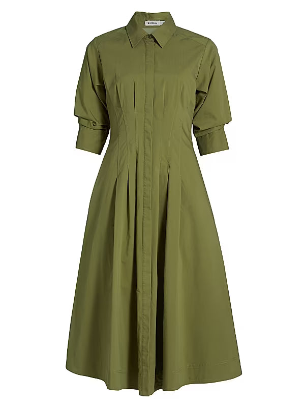 Jazz Pintuck Midi Dress - The Lake Forest Shop