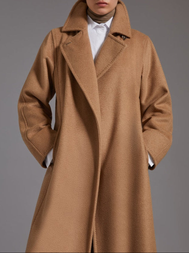 Manuela Camel Hair Coat - The Lake Forest Shop