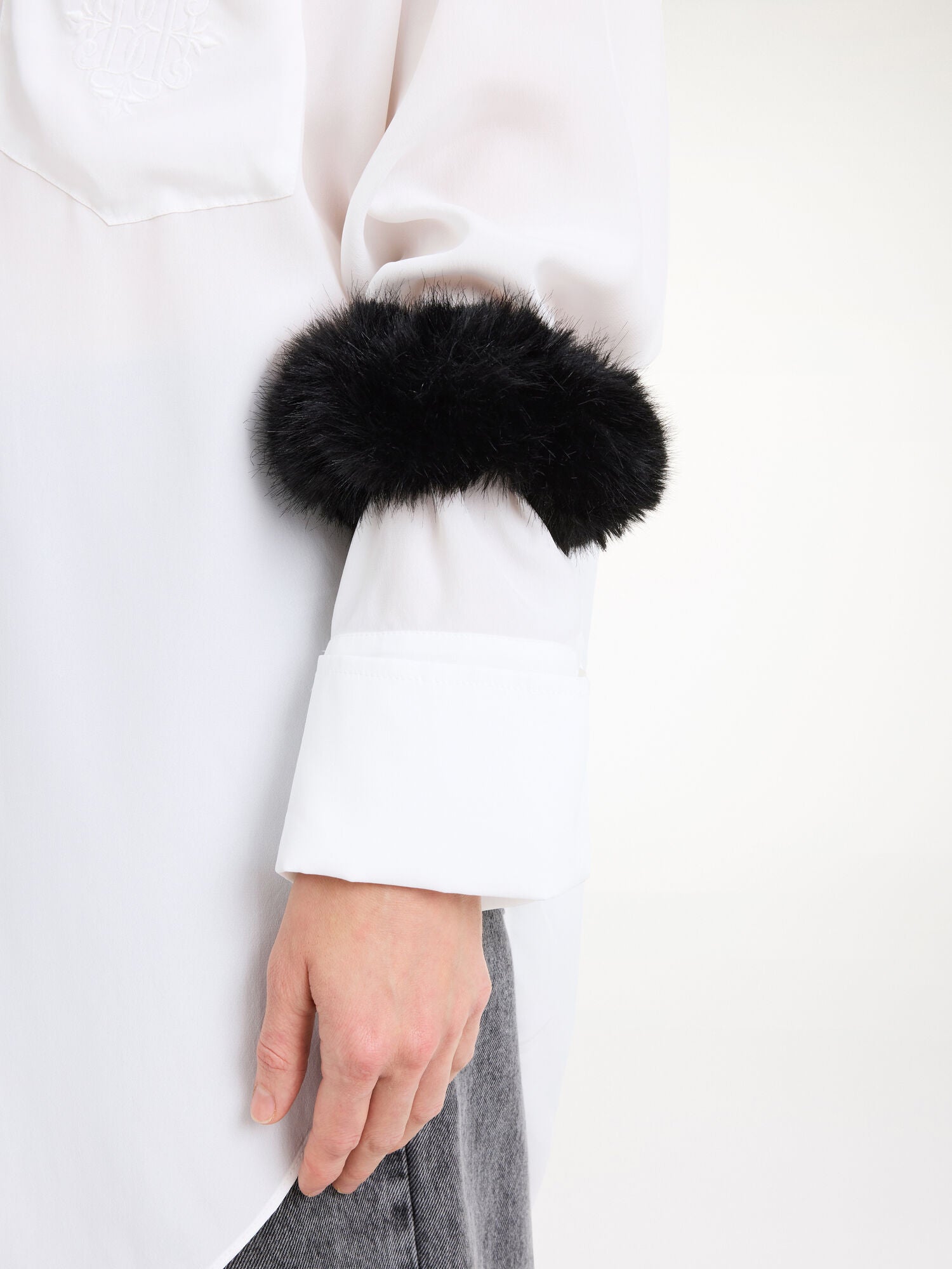 Elbie Fur Cuffs