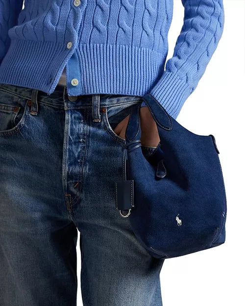 Suede Small Crossbody Bag