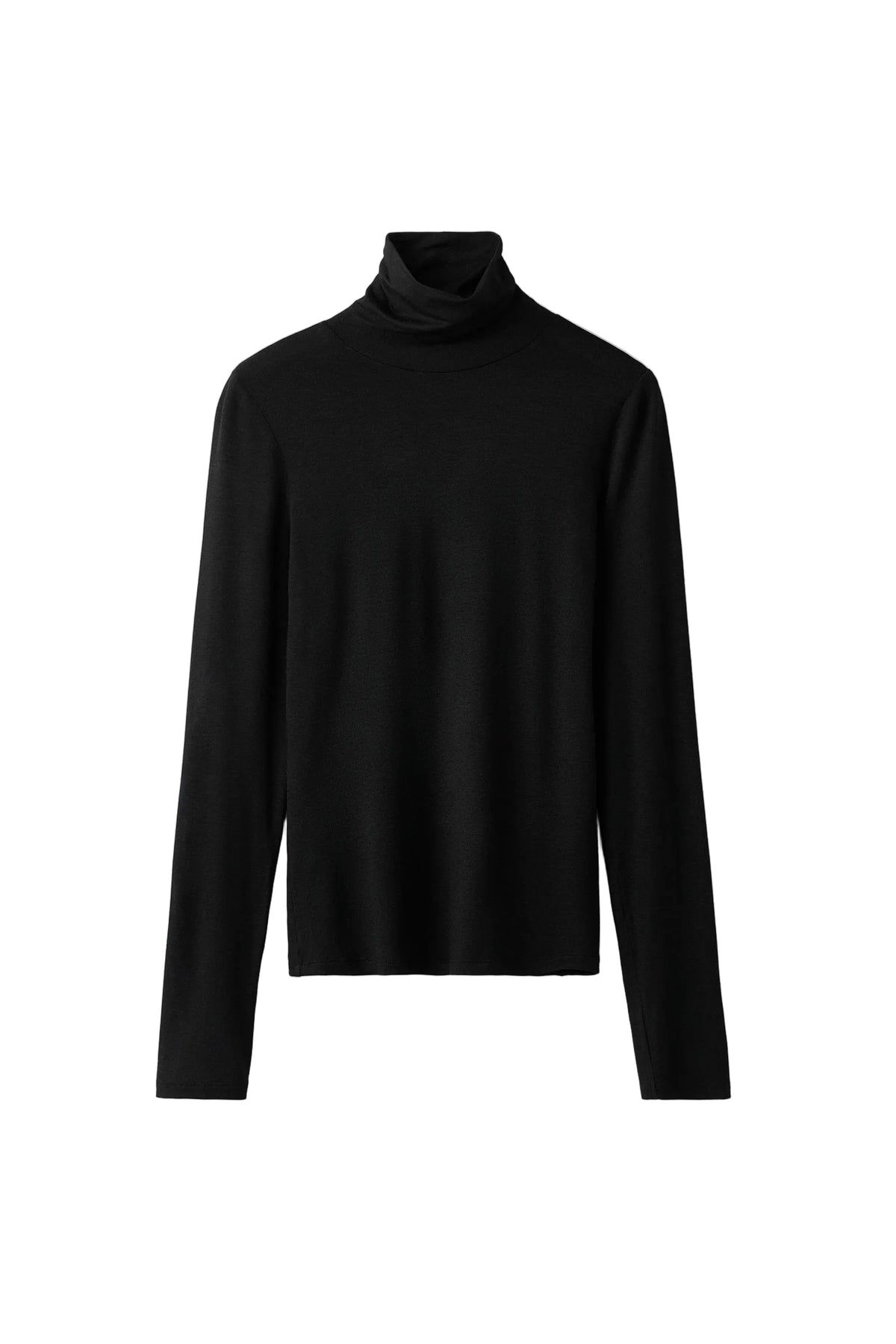 Lightweight Jersey Turtleneck