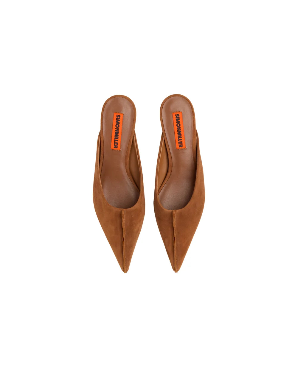 Suede Arrow Mule
