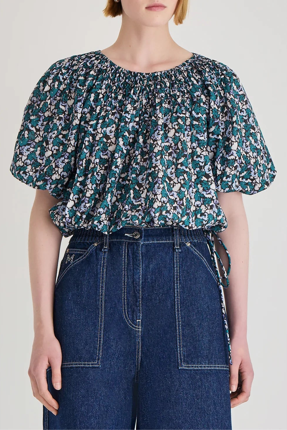 Lotus Print Top