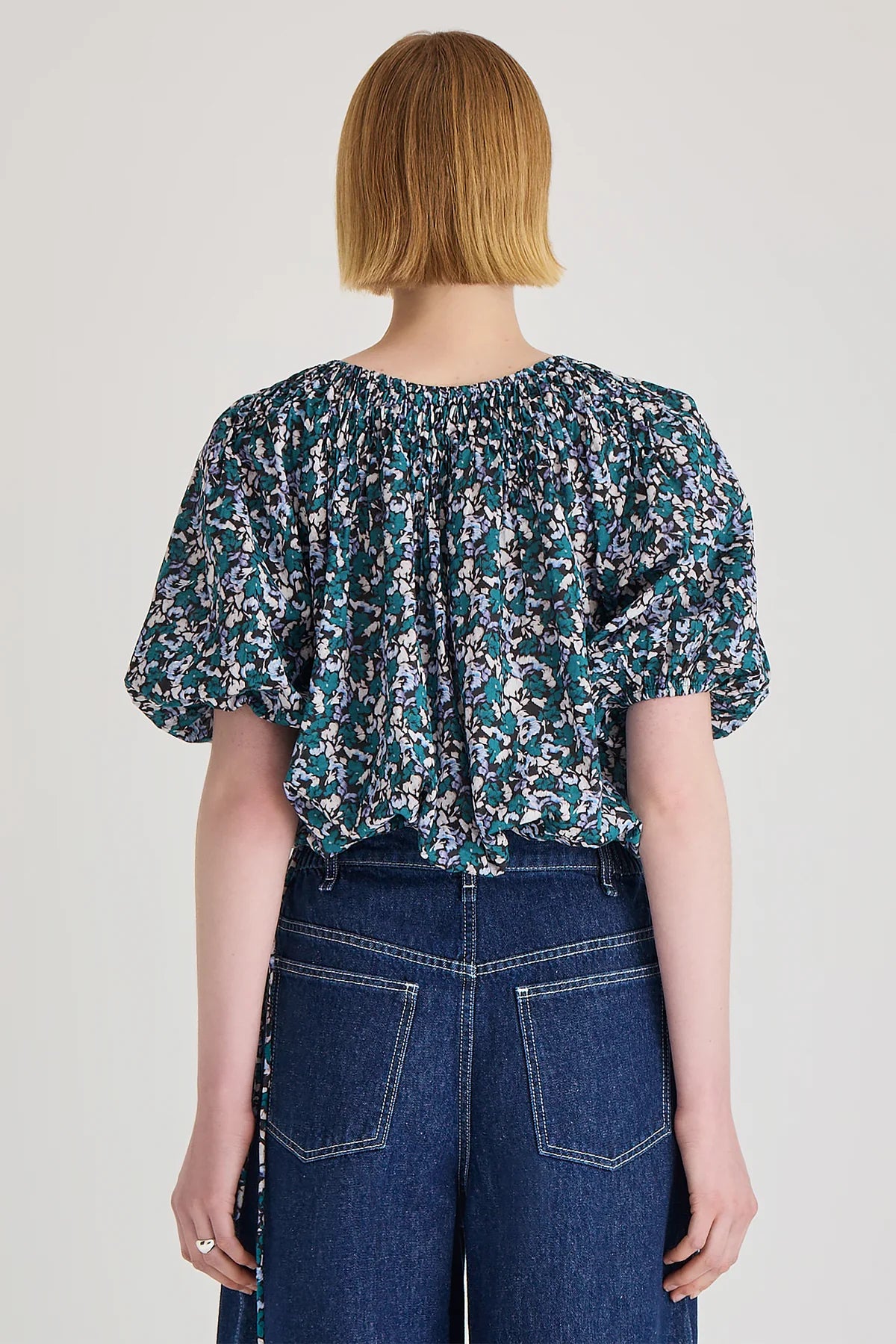 Lotus Print Top