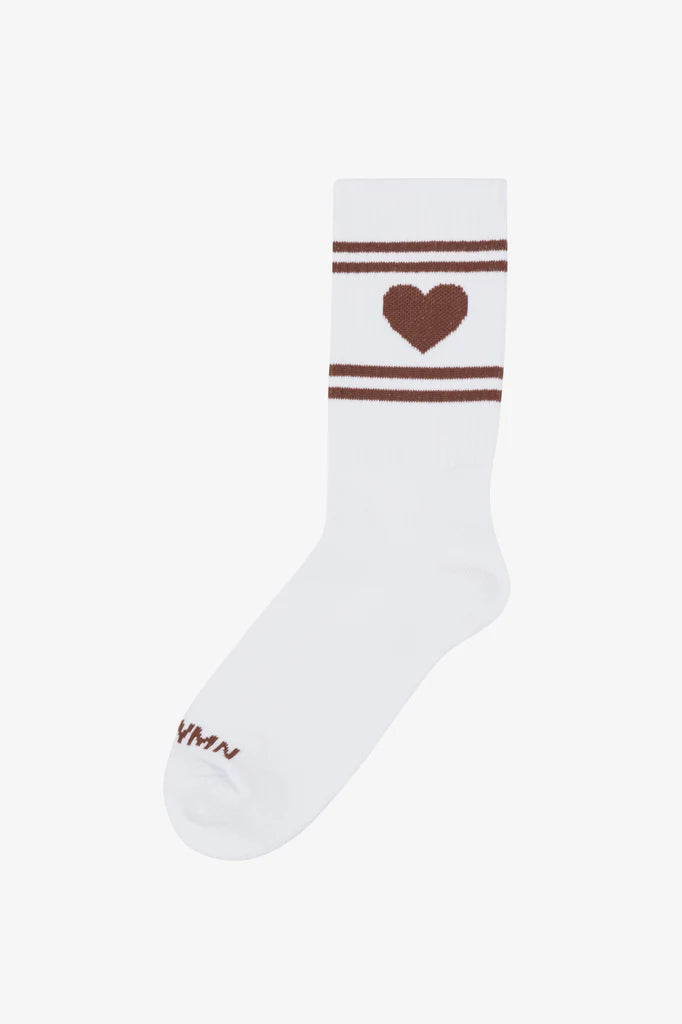 Heart Logo Crew Socks