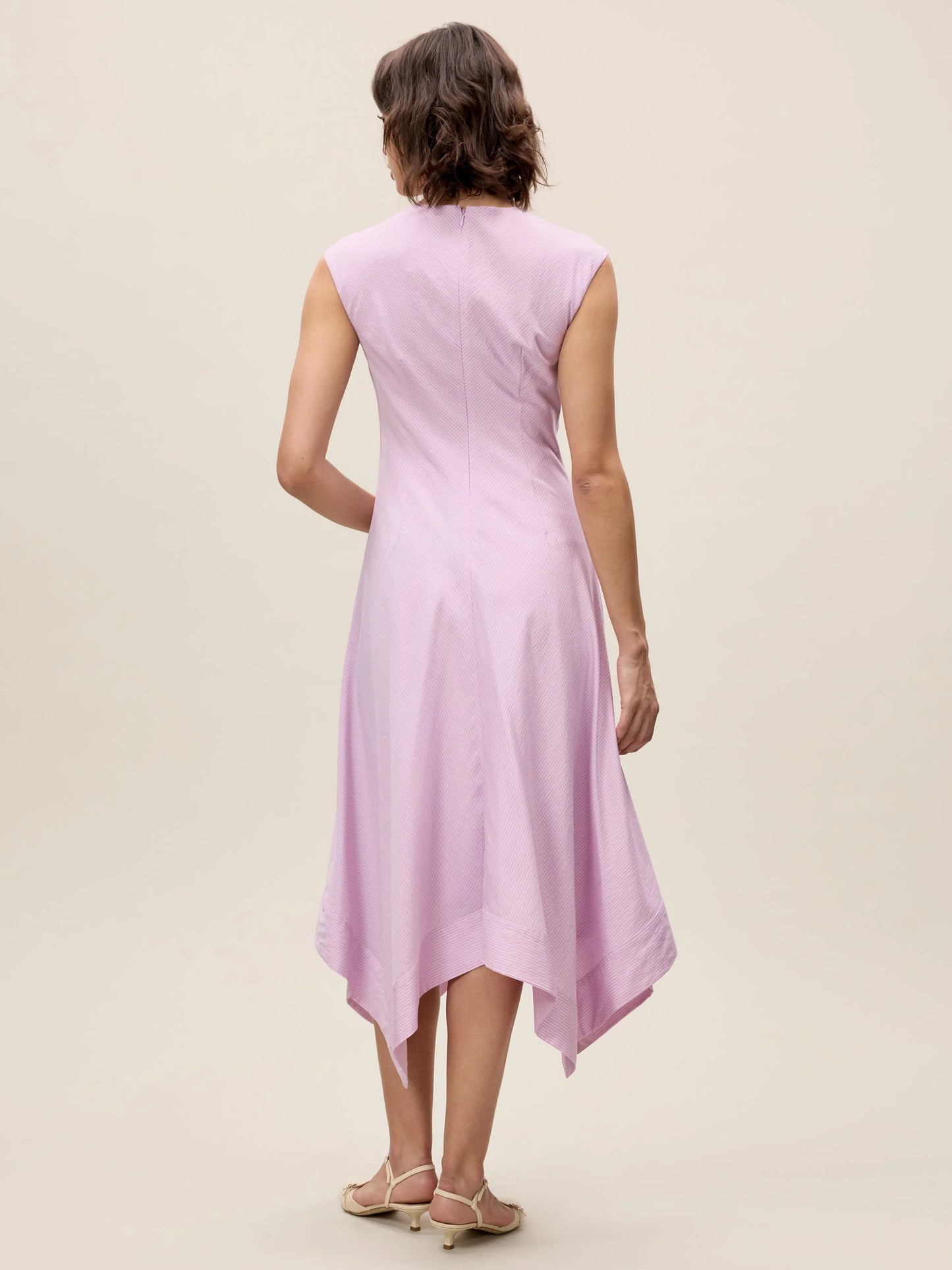 Allegra Stripe Dress Wisteria