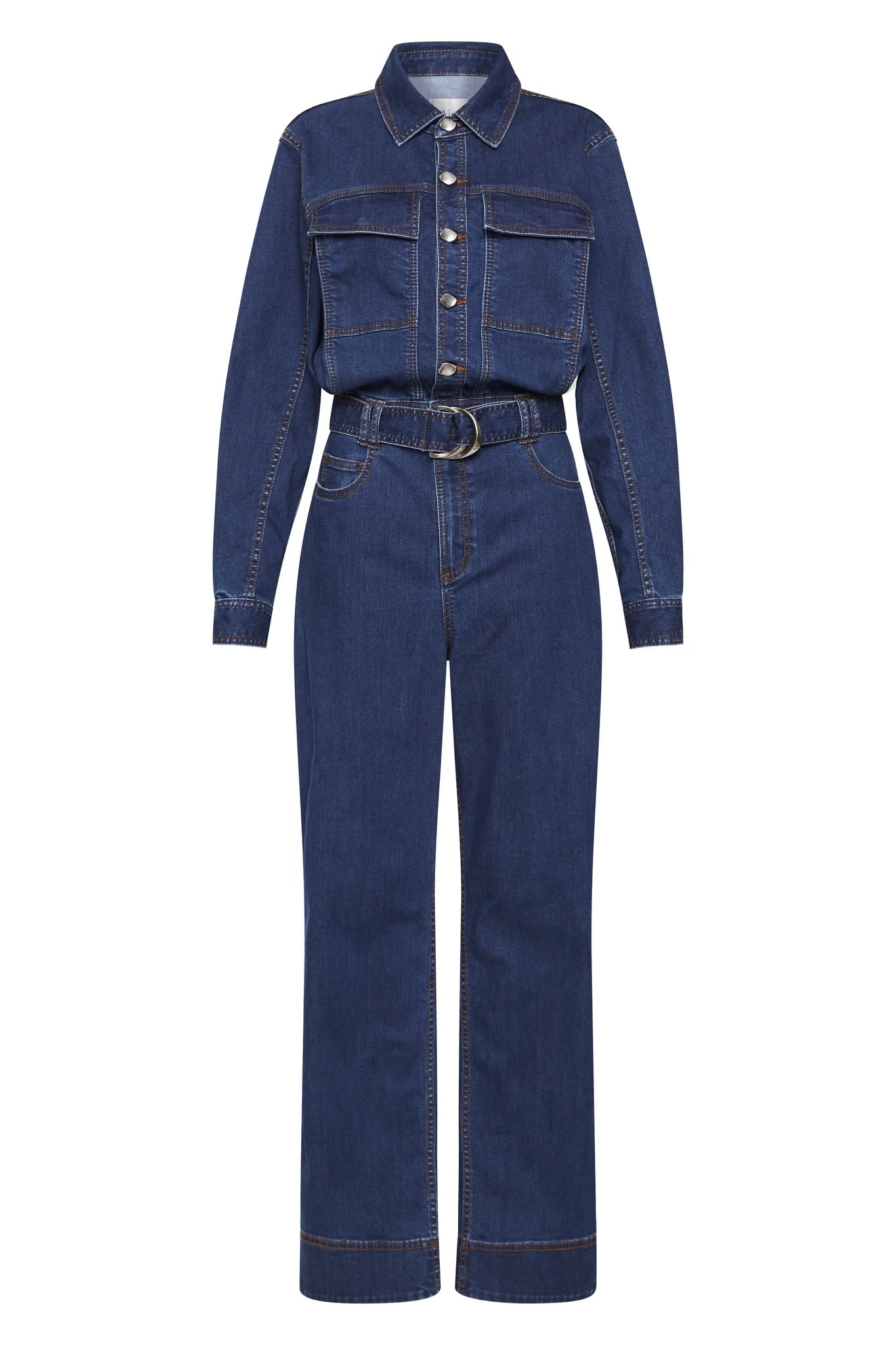 Neo Denim Jumpsuit - The Lake Forest Shop