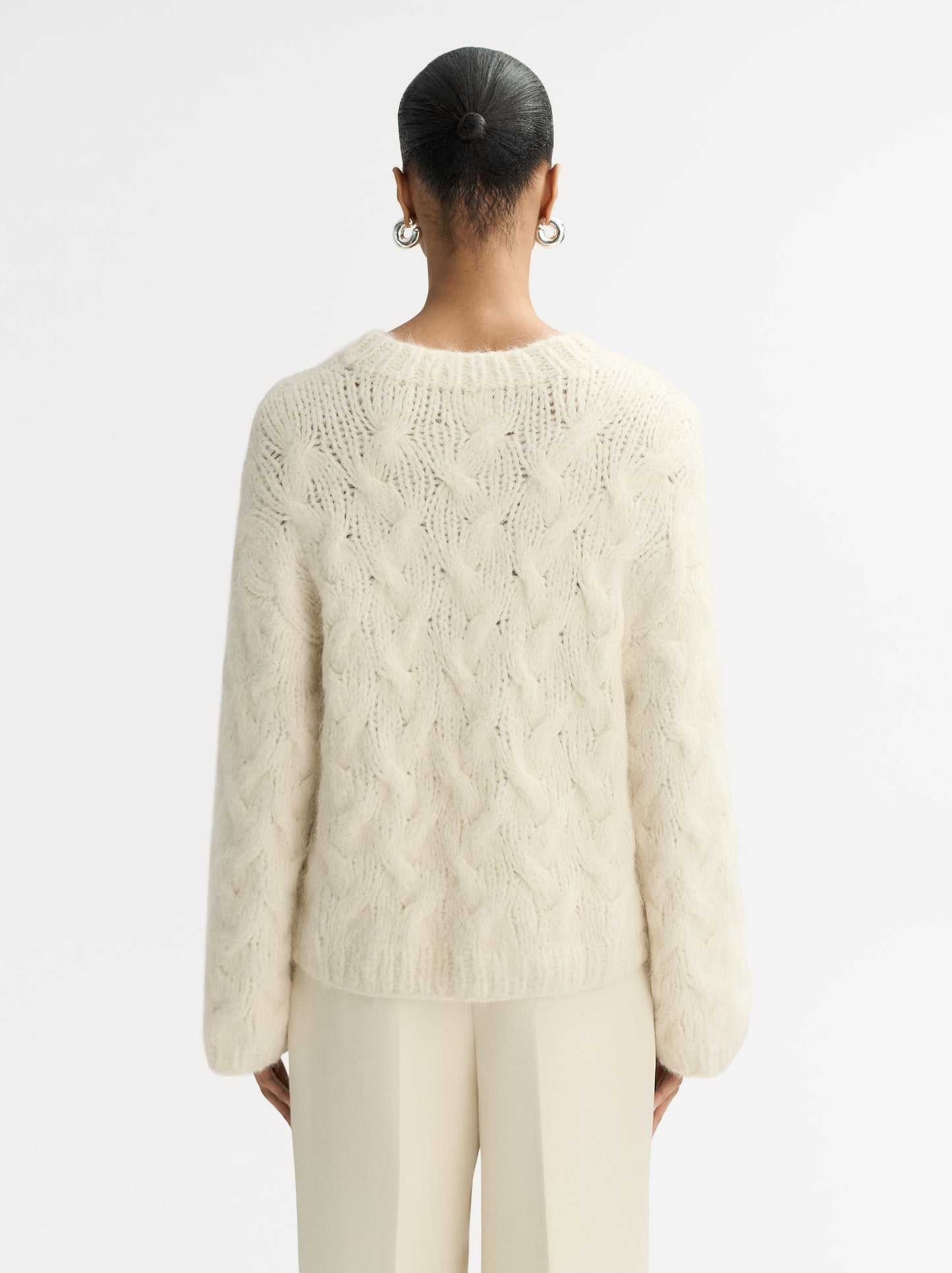 Chunky Cable Knit Sweater