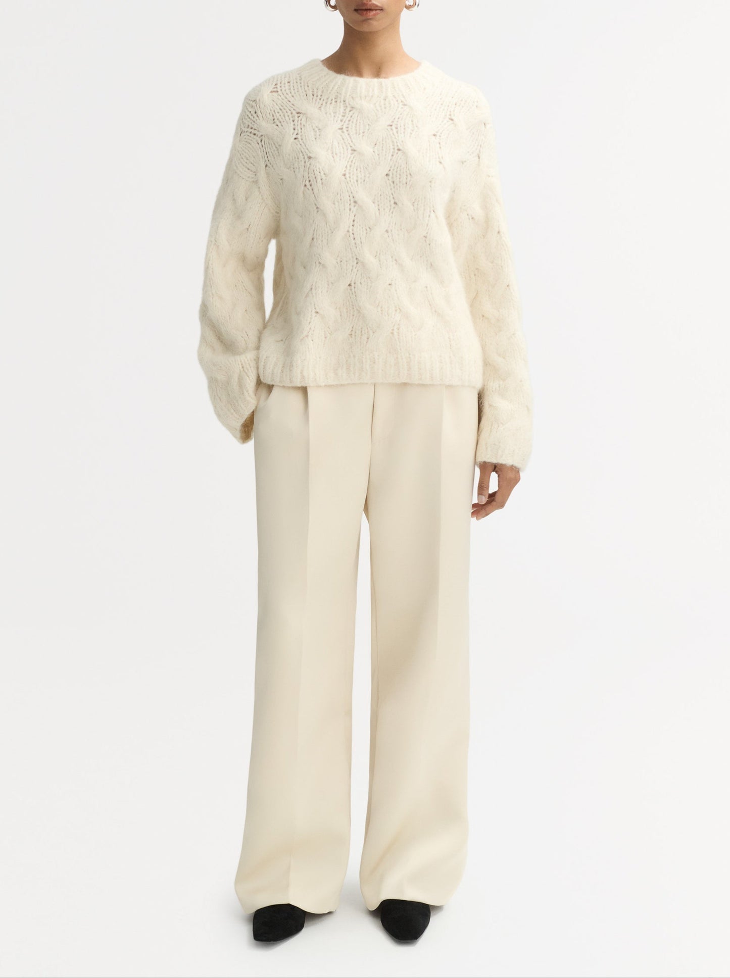 Chunky Cable Knit Sweater