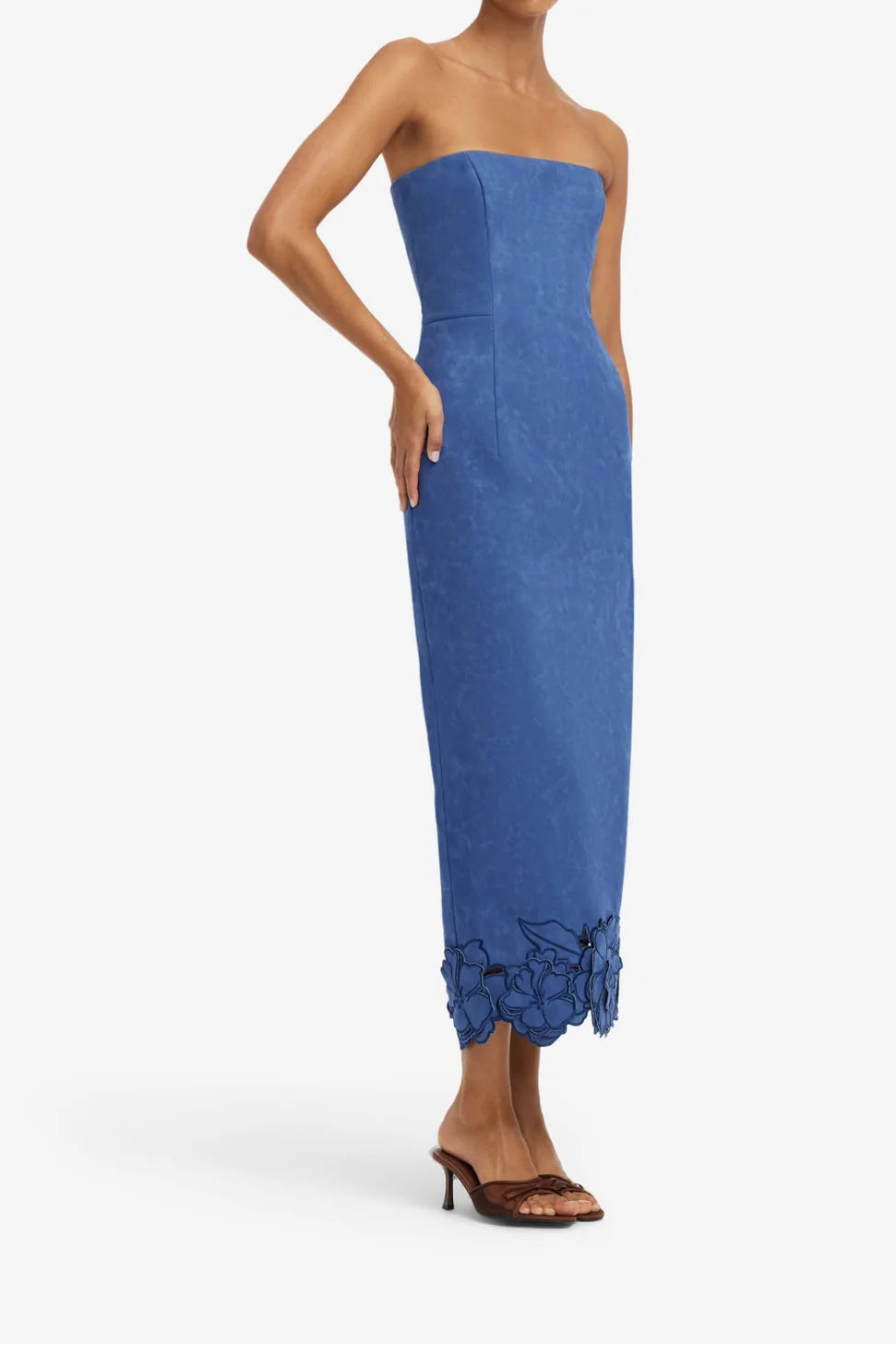 Rayna Vegan Suede Maxi Dress