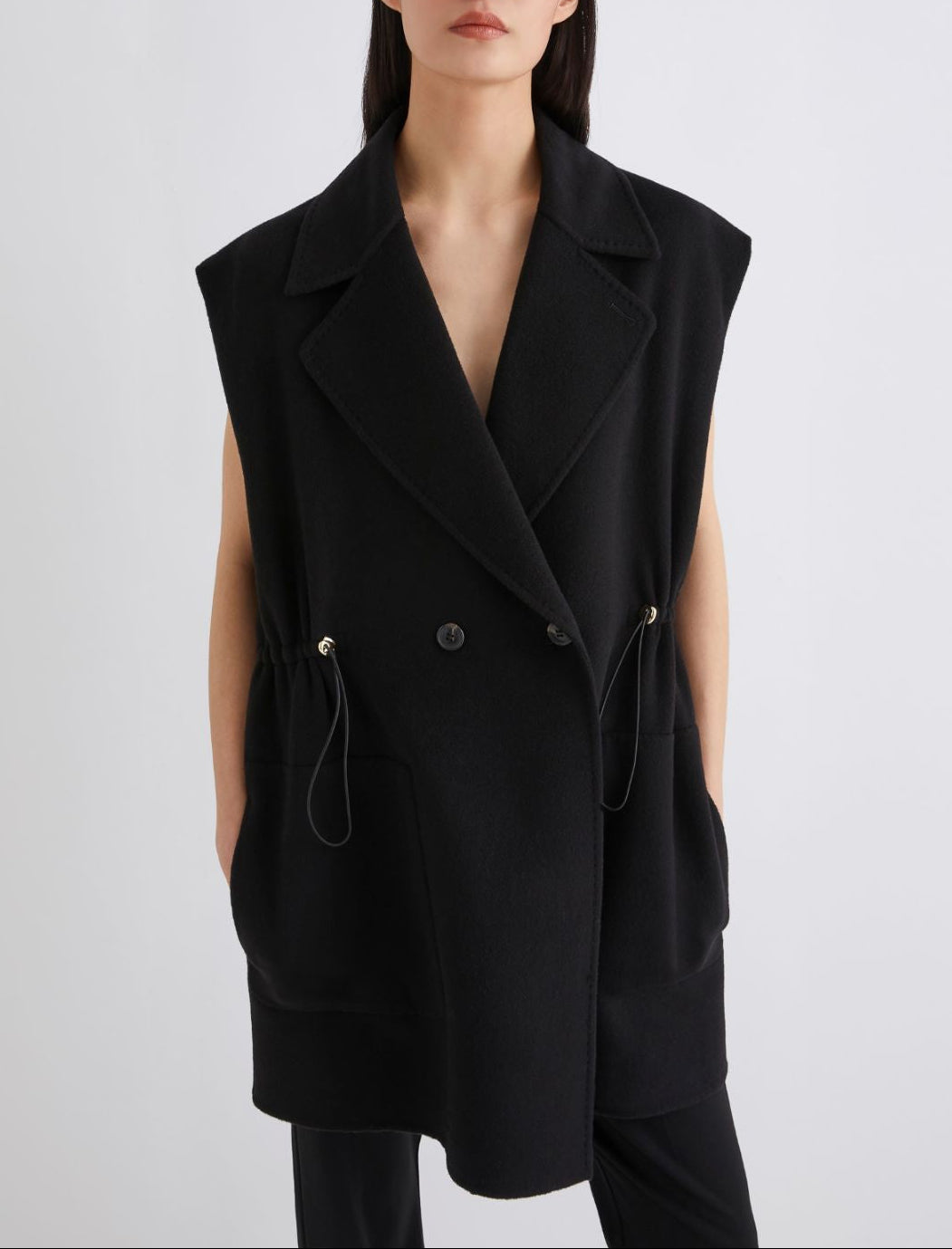 Mole Sleeveless Coat