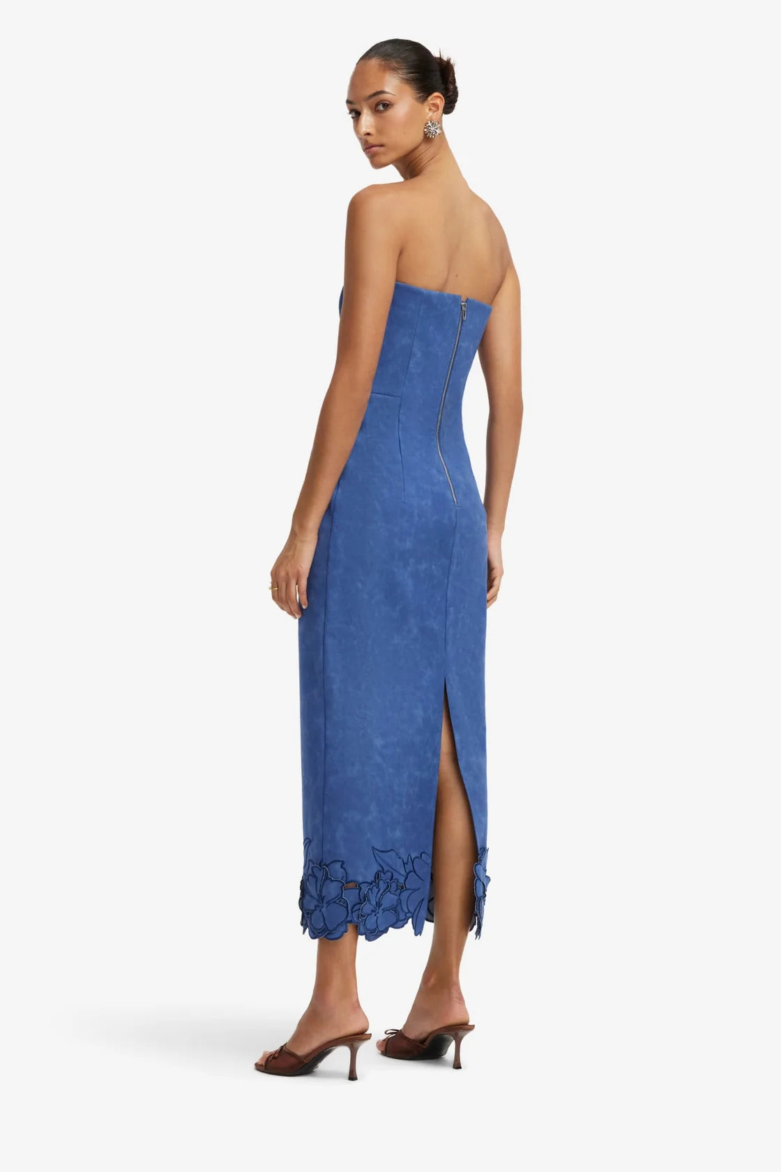 Rayna Vegan Suede Maxi Dress