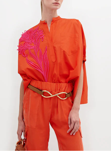 Susanne Blouse-Scarlet