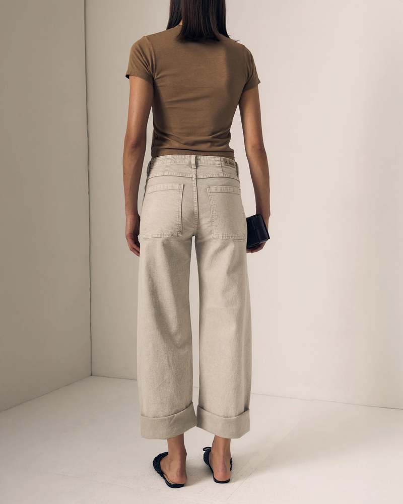 Selena Crop Cuffed Jean