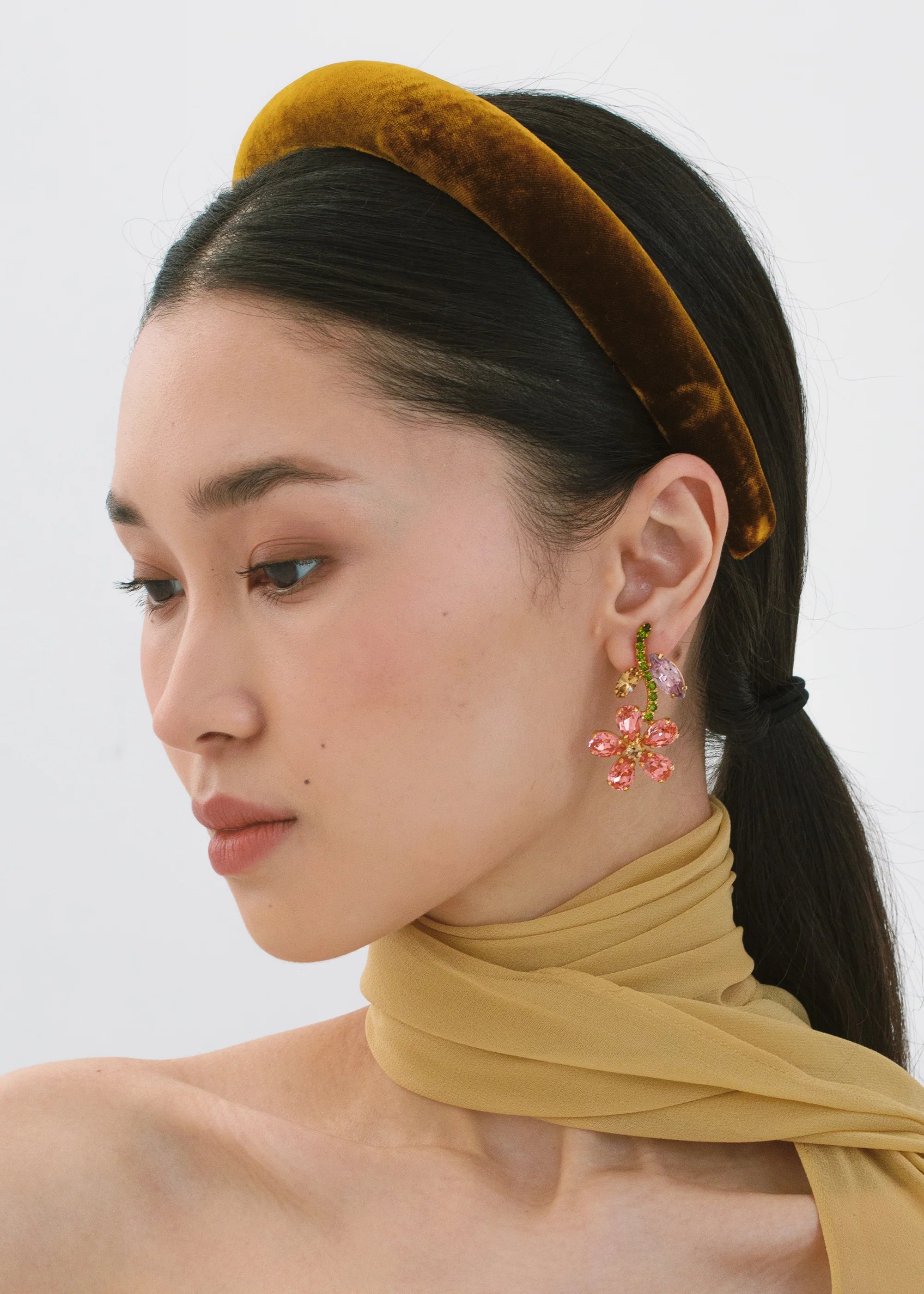 Tori Velvet Headband - The Lake Forest Shop