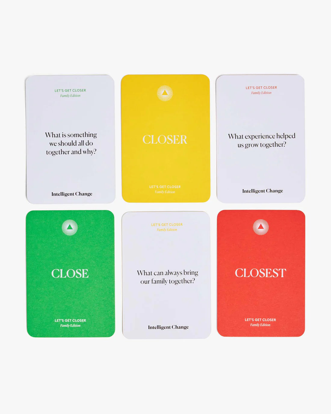 Get Closer Family Edition Card Game