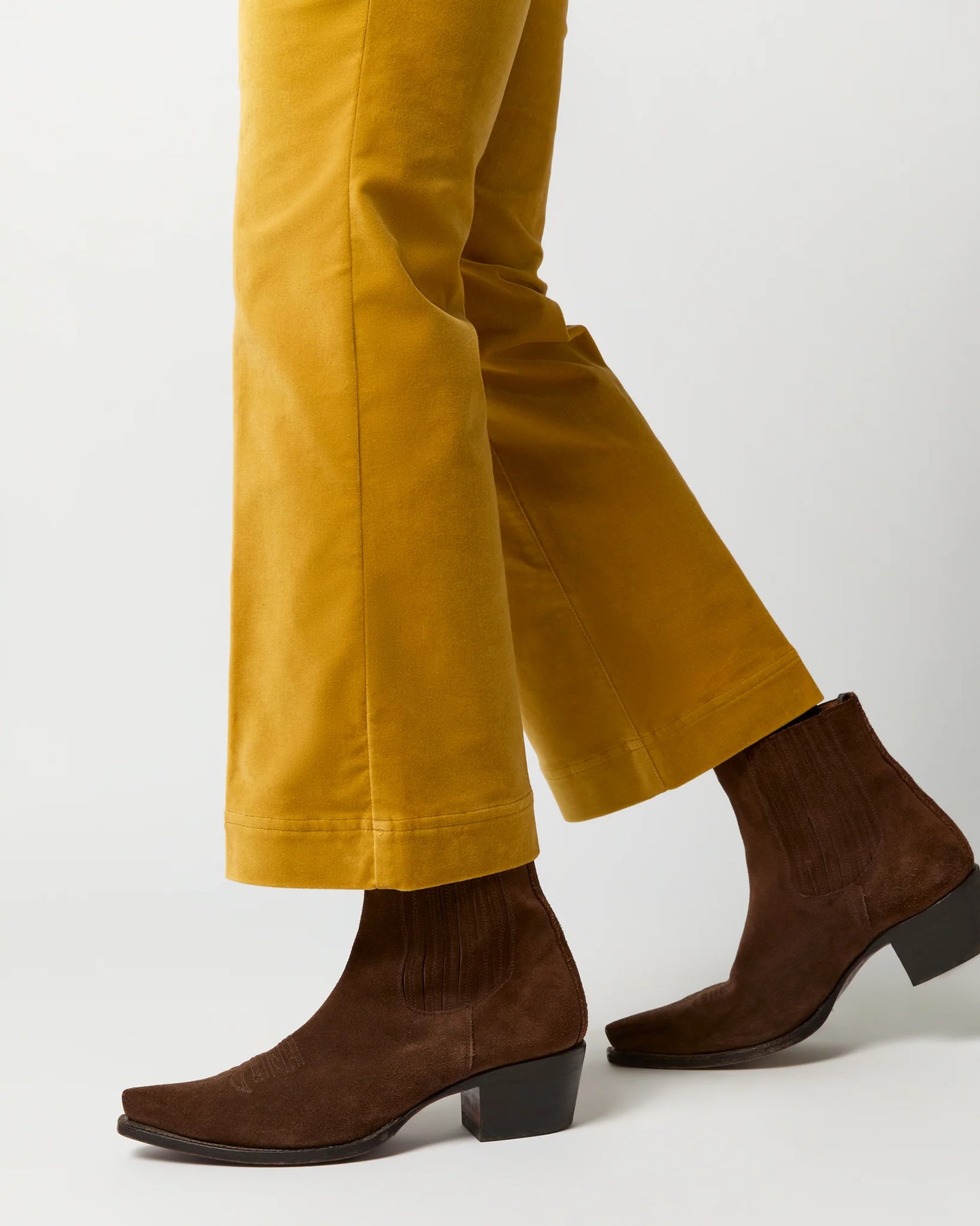 Kendall flare 5-pocket jean - harvest yellow - 28