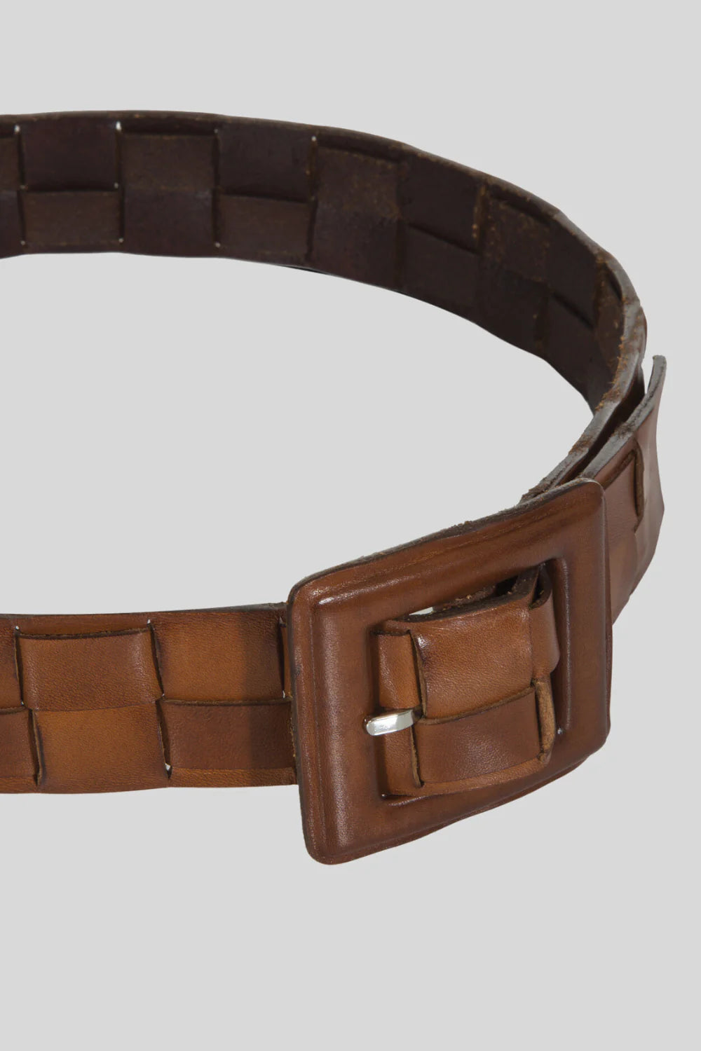 Dafne Chocolate Leather Belt - The Lake Forest Shop