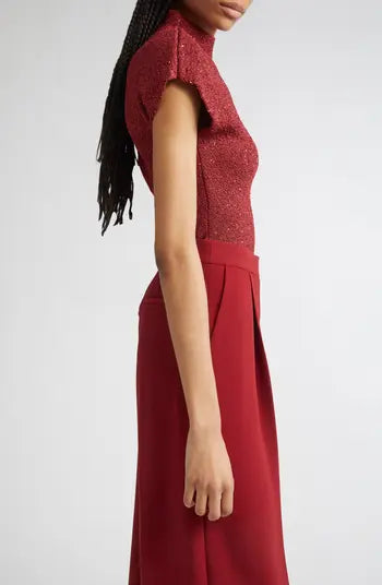 Mock Neck Top