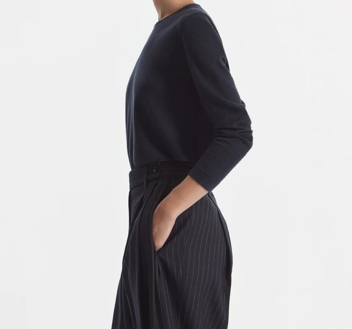 Roll-Neck Crew Sweater