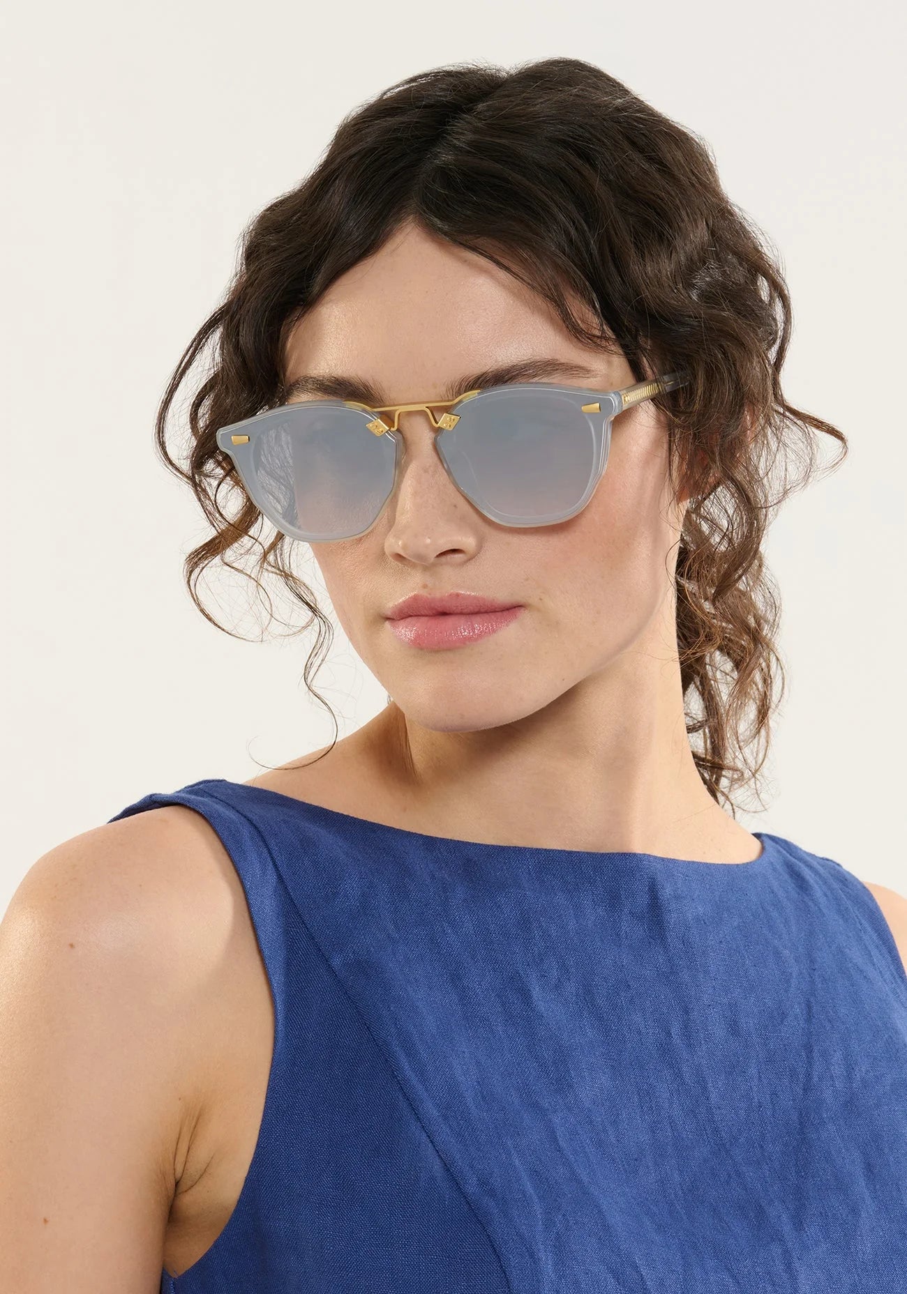 Beau Nylon Mirrored Sunglasses