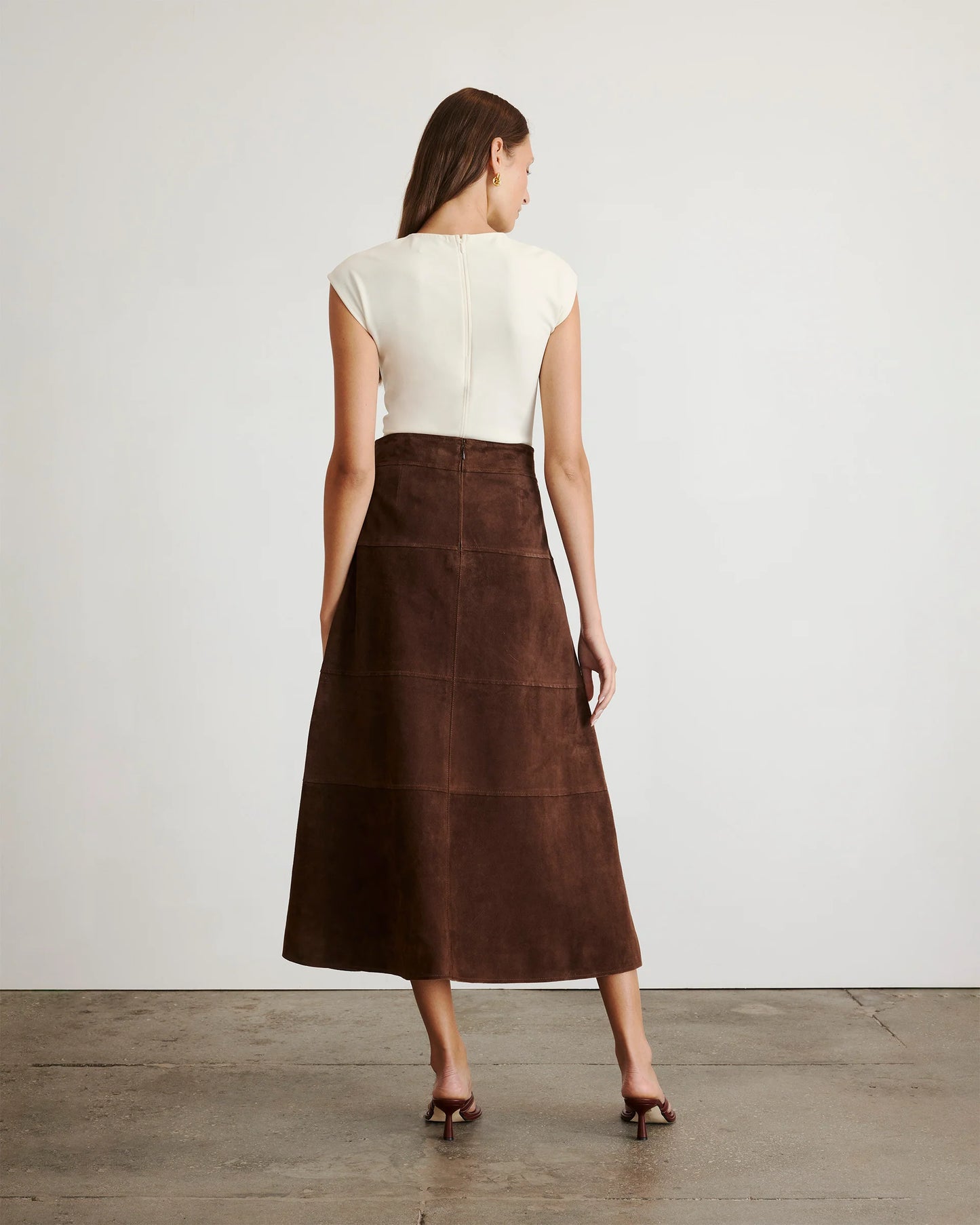 Suede Hudson Skirt