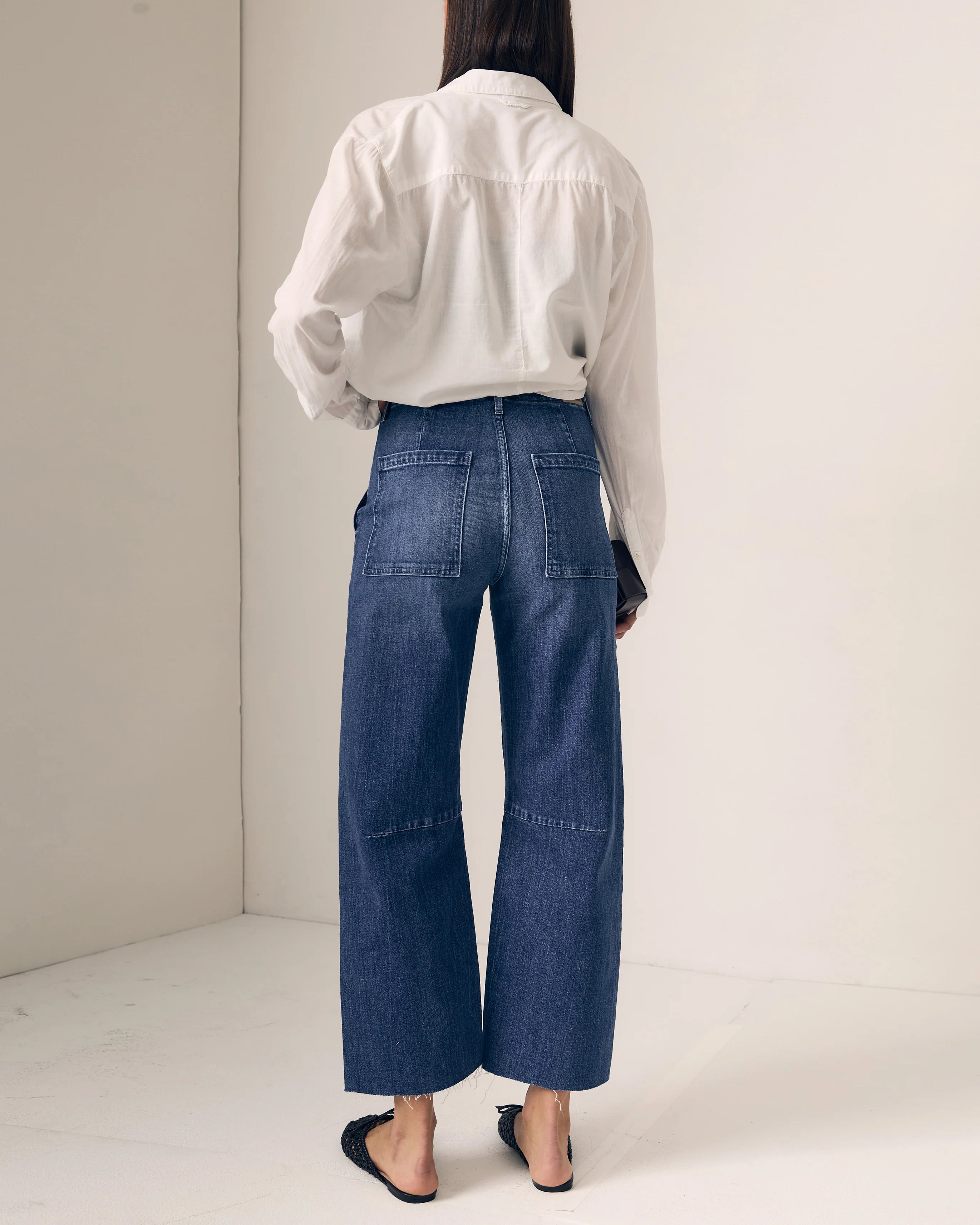 Utility Soft Barrel Jean - The Lake Forest Shop