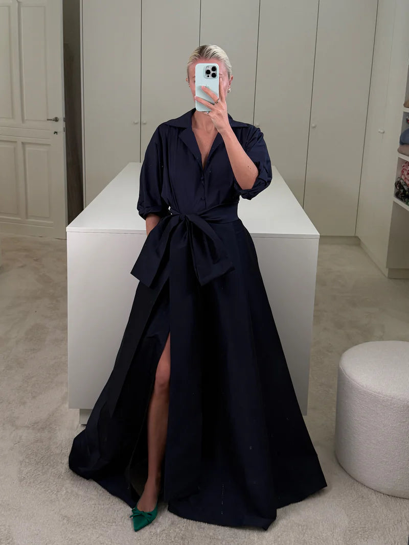 Beatrice Dress Navy