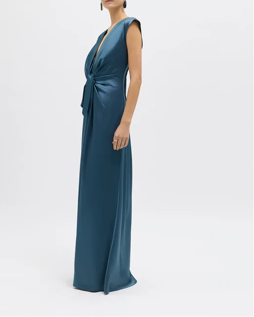 Flutter Sleeve Ave Gown
