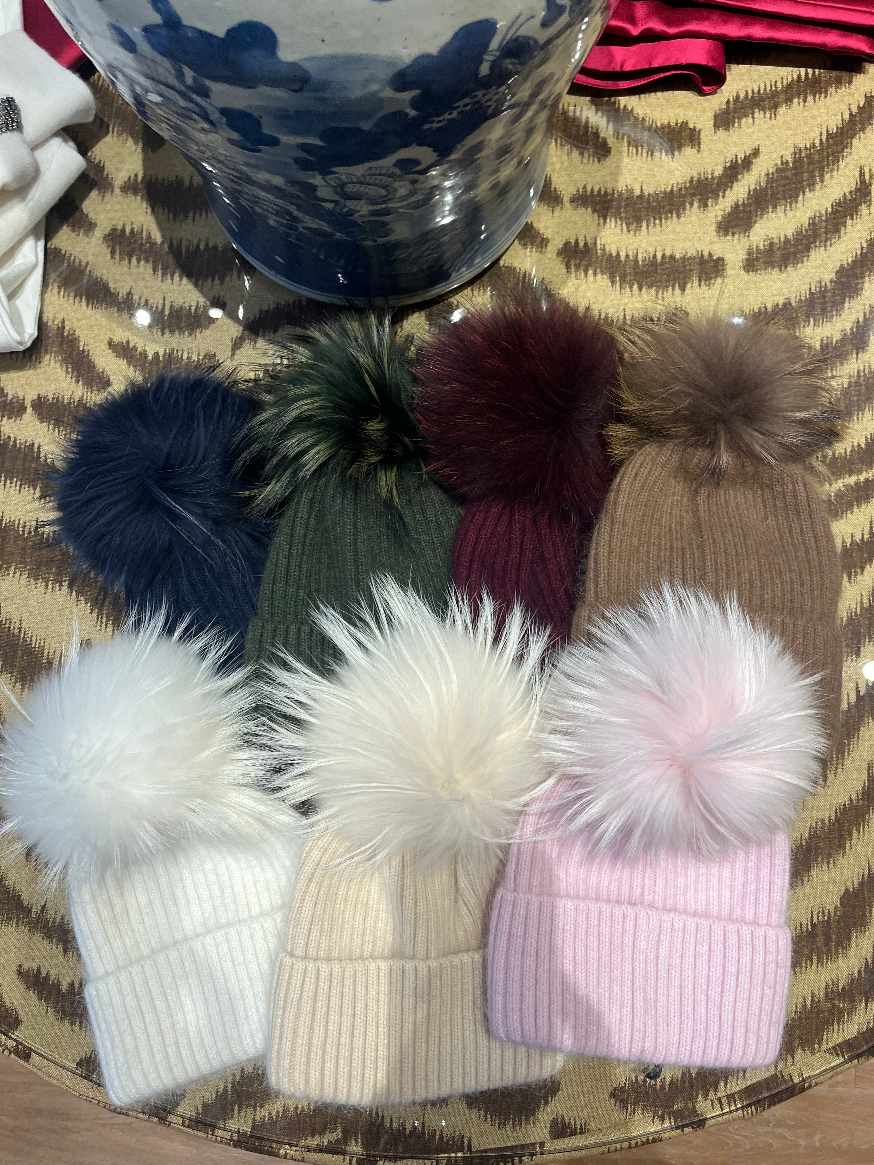 Pom Pom Hat - The Lake Forest Shop