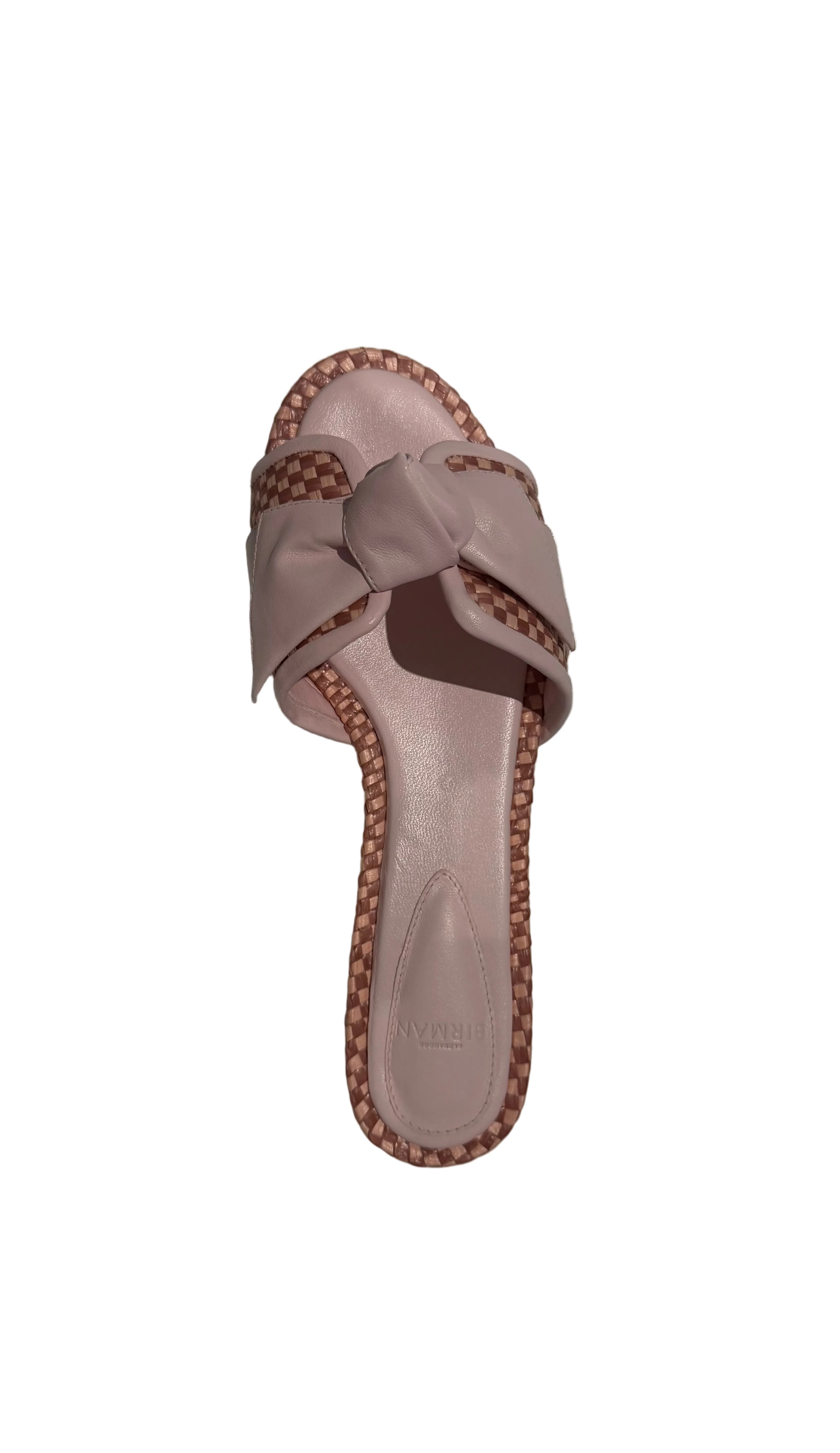Maxi Clarita Padded Raffia Flats - The Lake Forest Shop