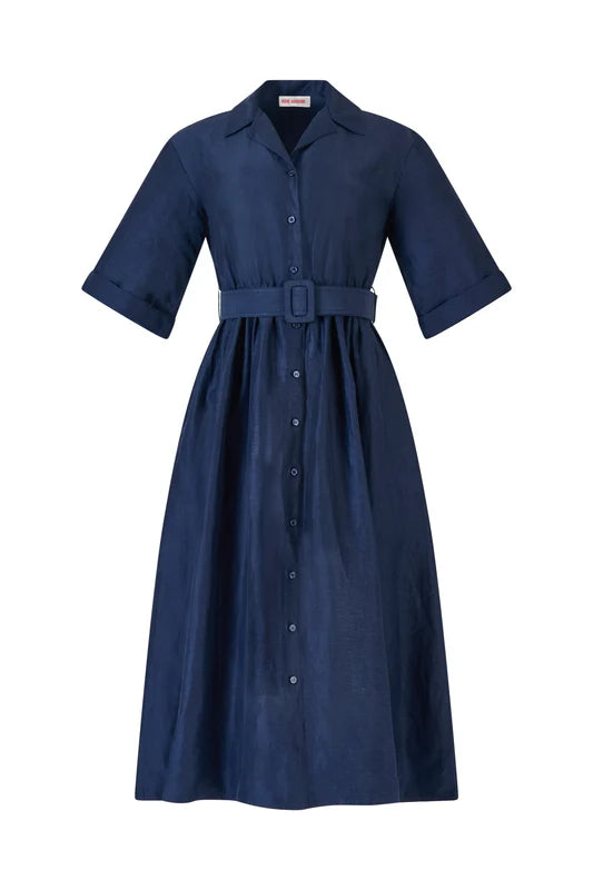 Jane Shirt Dress - The Lake Forest Shop