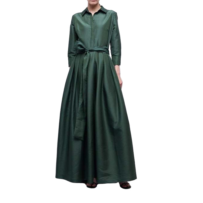 Julip Short Sleeve Belted Gown