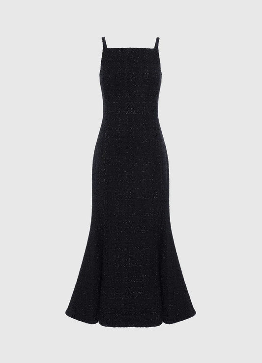 Regina Tweed Midi Dress