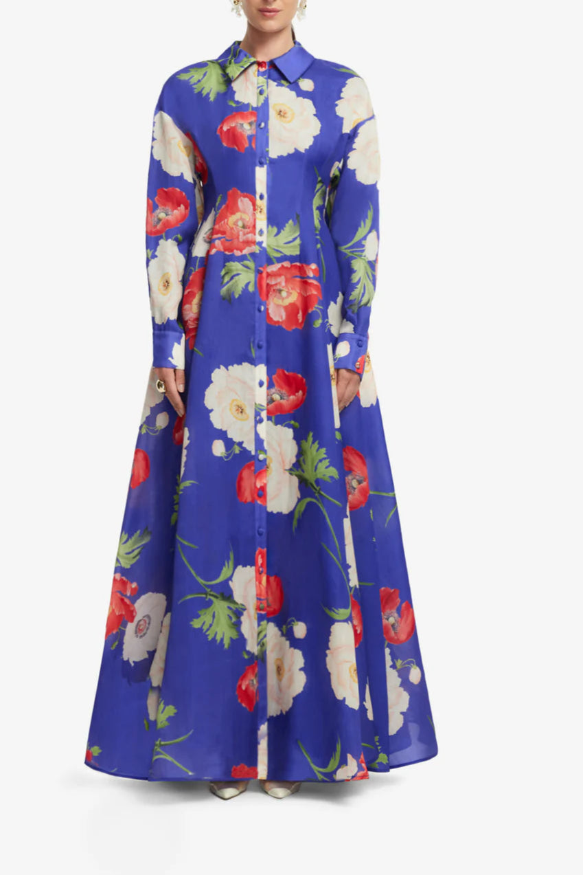 Josephine Silk Gown - The Lake Forest Shop