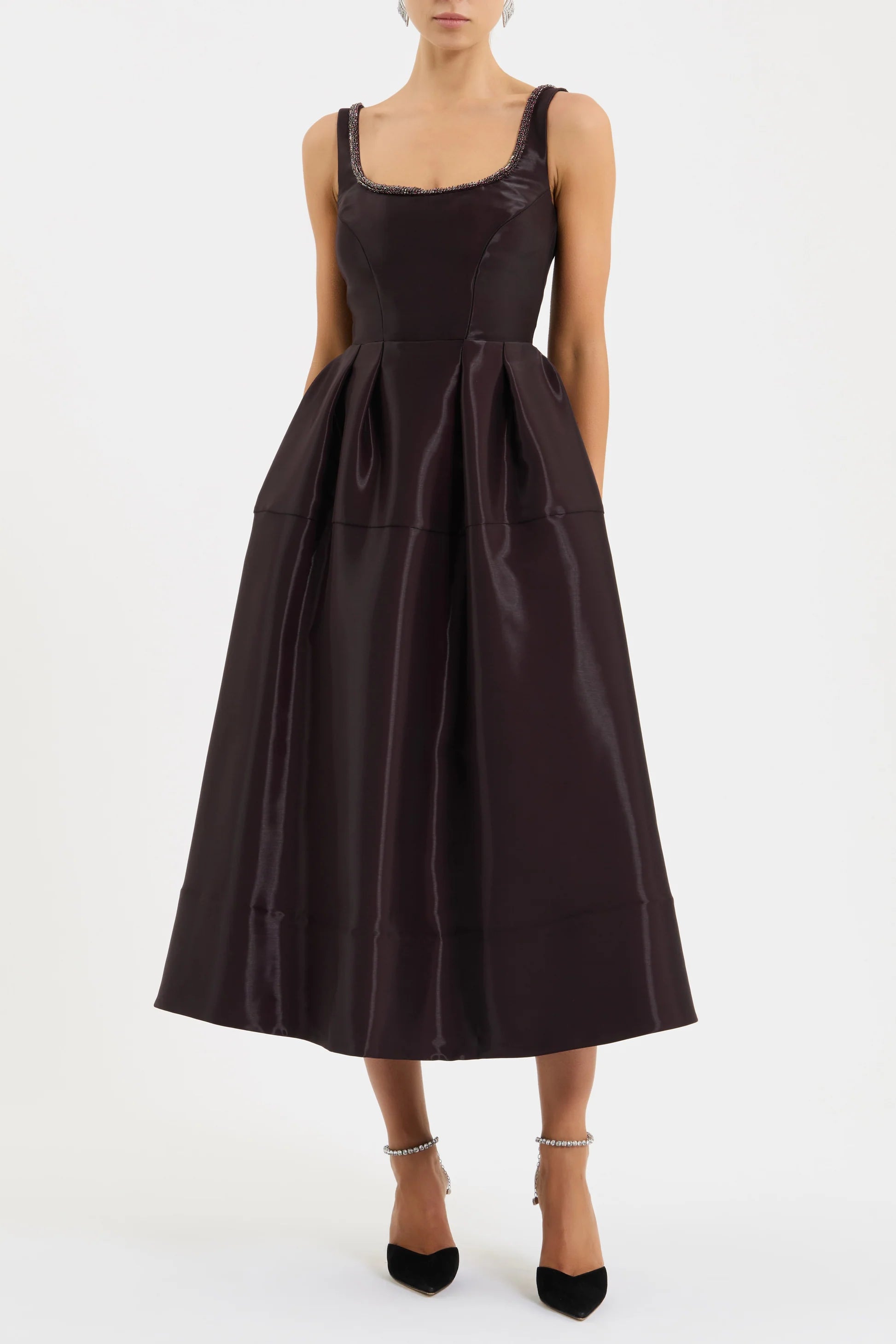 Lourdes Midi Dress - The Lake Forest Shop