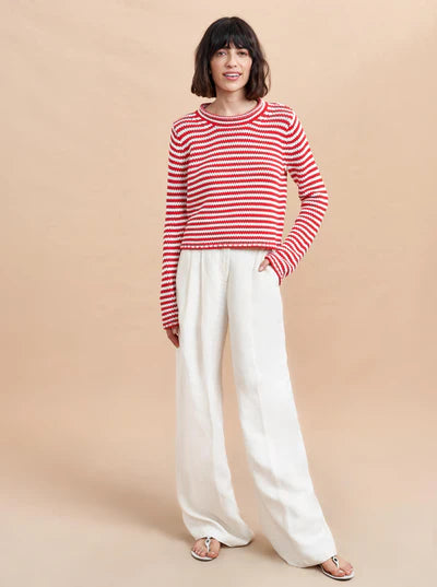 Mini Marina-Red/White - The Lake Forest Shop