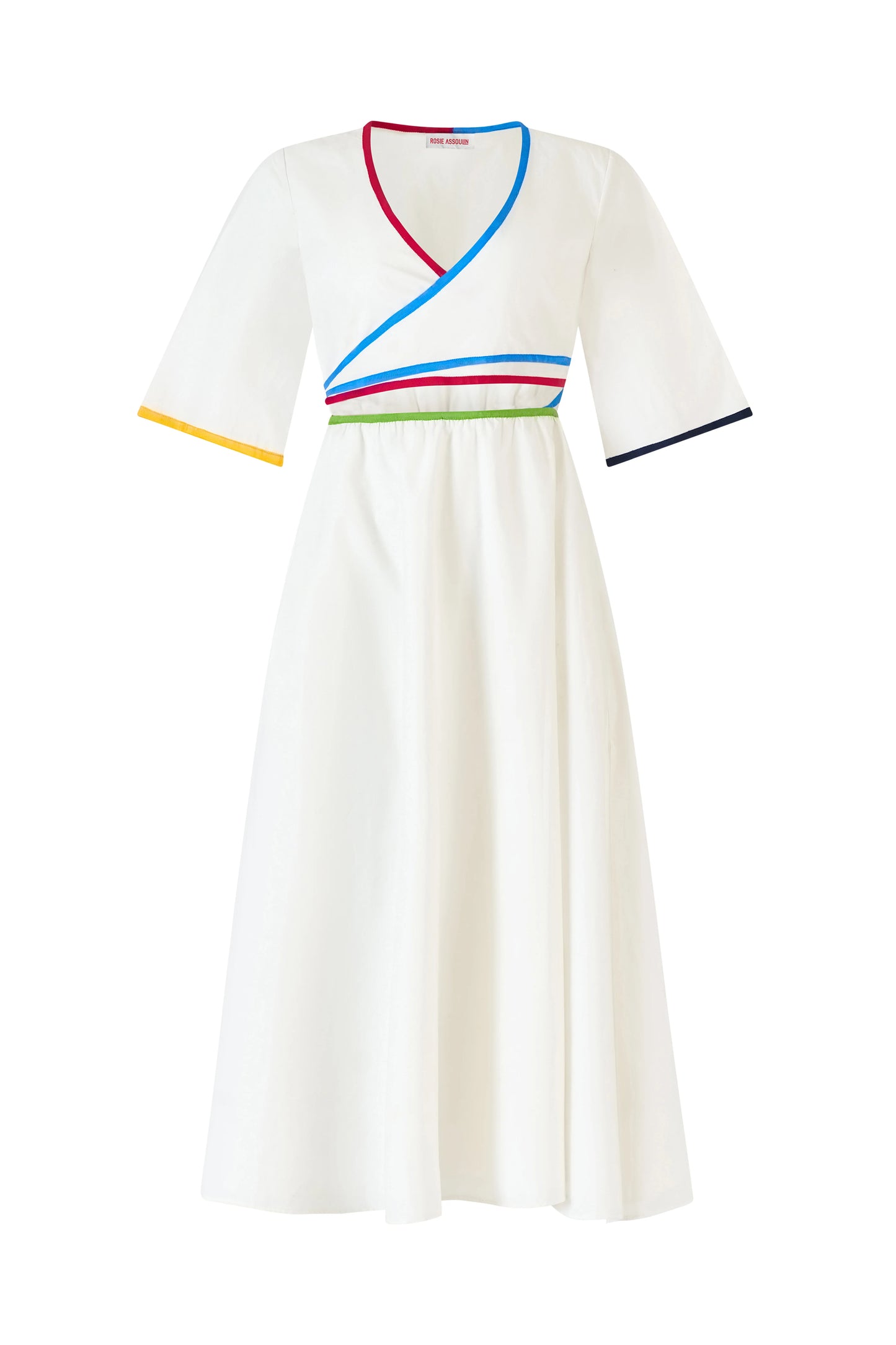 Ribbon Wrap Dress