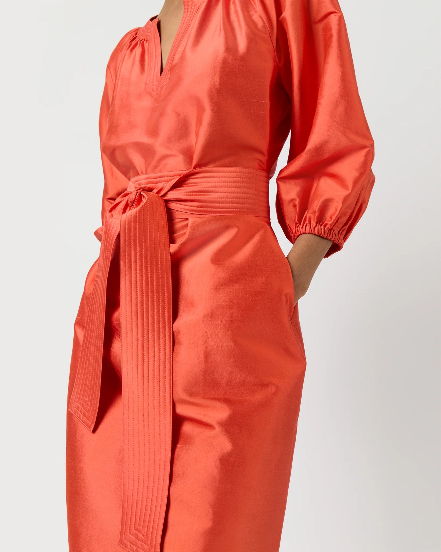 Trumpunto Blouson Dress