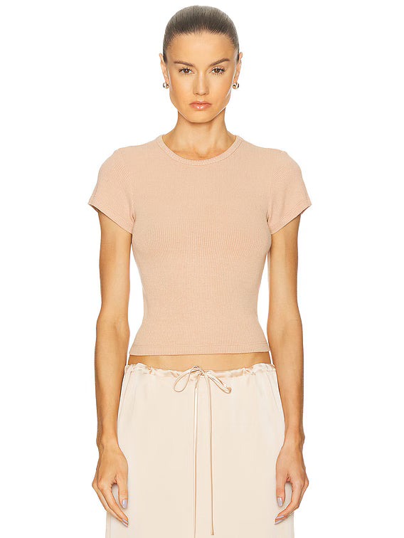 Yael Cropped Baby Tee - The Lake Forest Shop