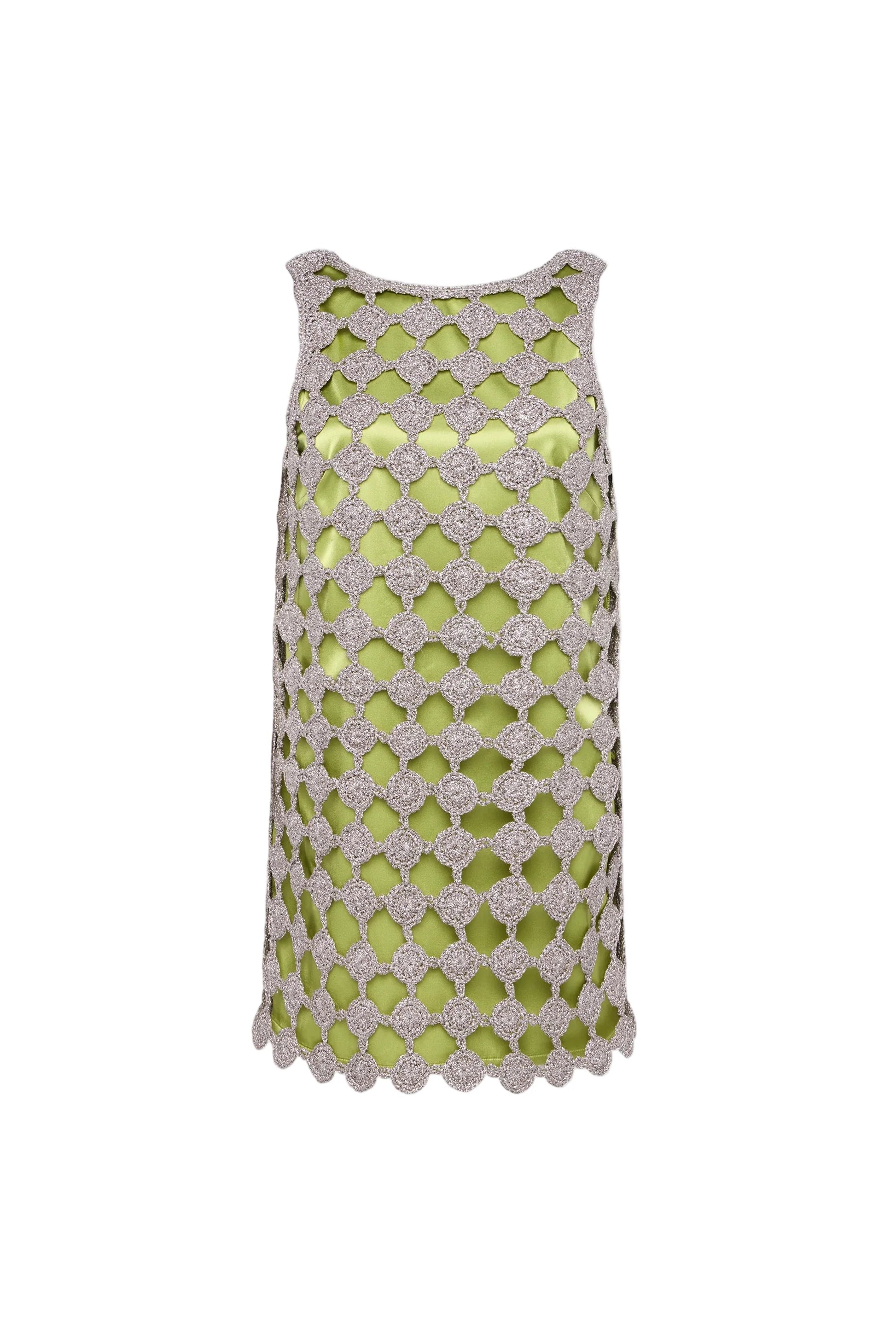 Sina Crochet Mini Dress - The Lake Forest Shop