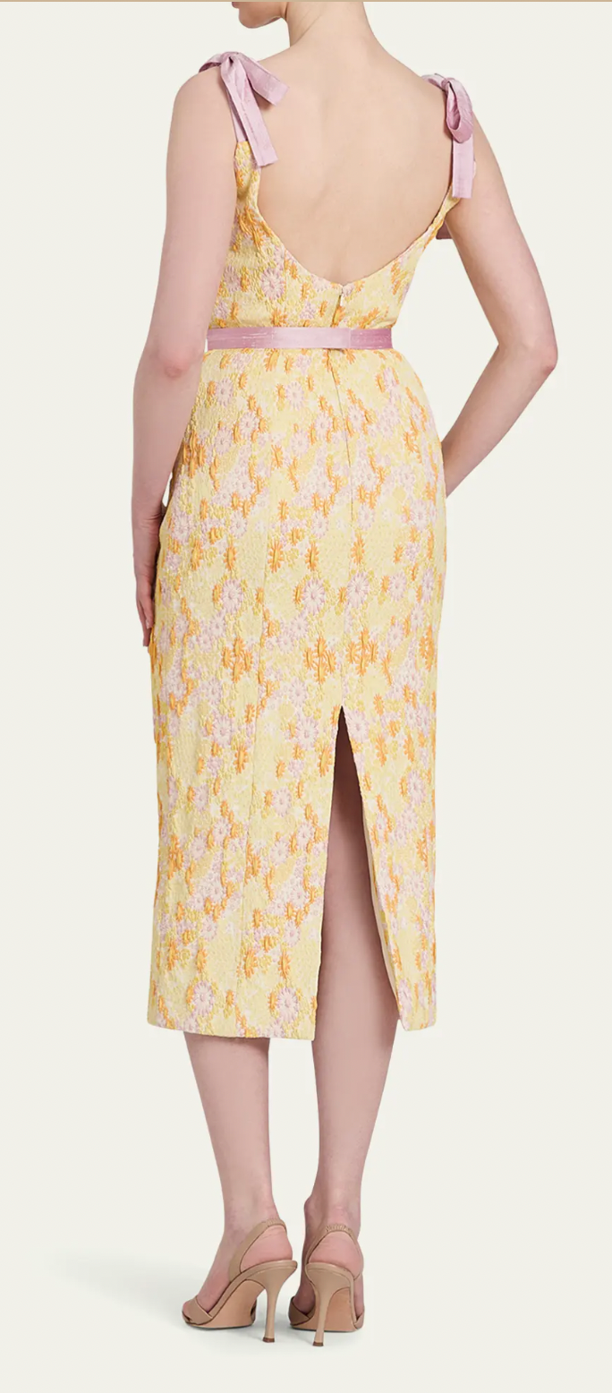 Acacia Corset Dress w/Tie Straps - The Lake Forest Shop