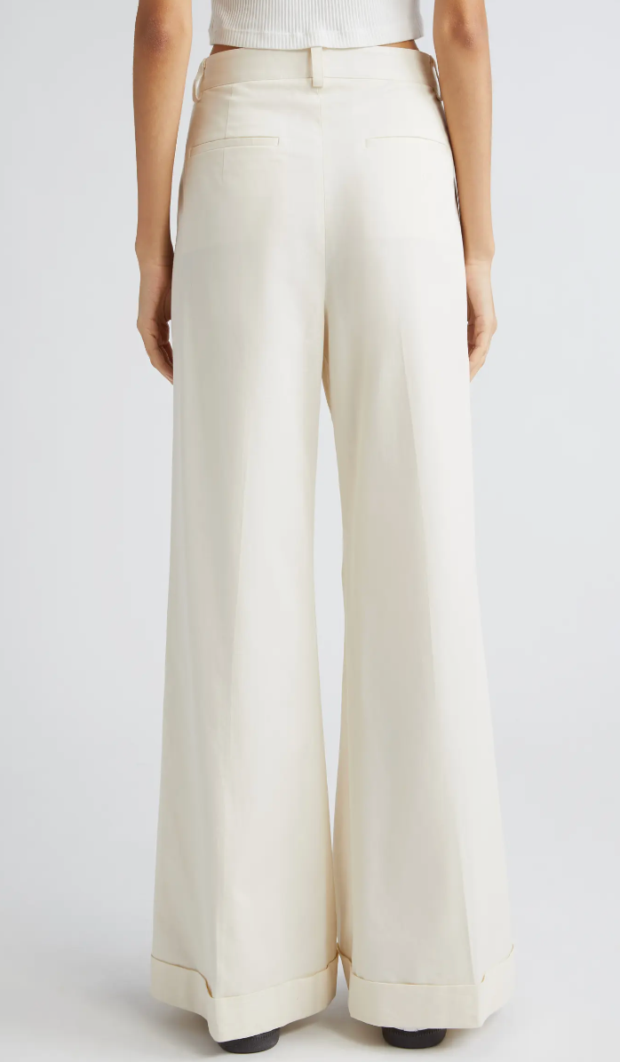 Howard Cuffed Wide Leg Pants
