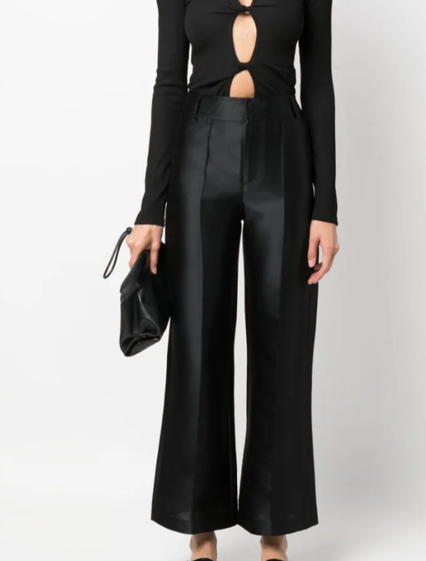 Destree Yoshitomo Satin-Finish Trousers