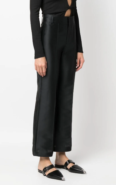 Destree Yoshitomo Satin-Finish Trousers
