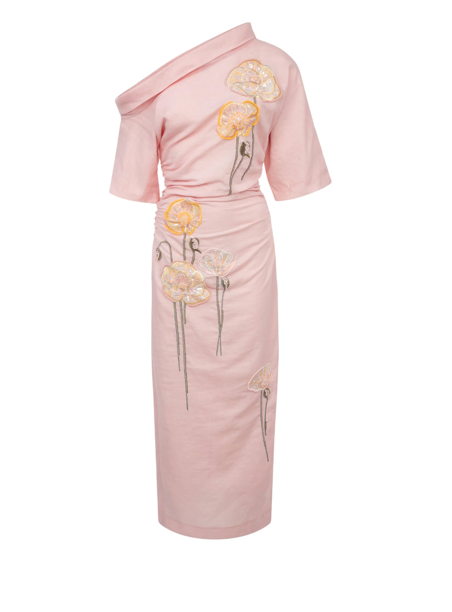 Bowery Embroidered Dress - The Lake Forest Shop