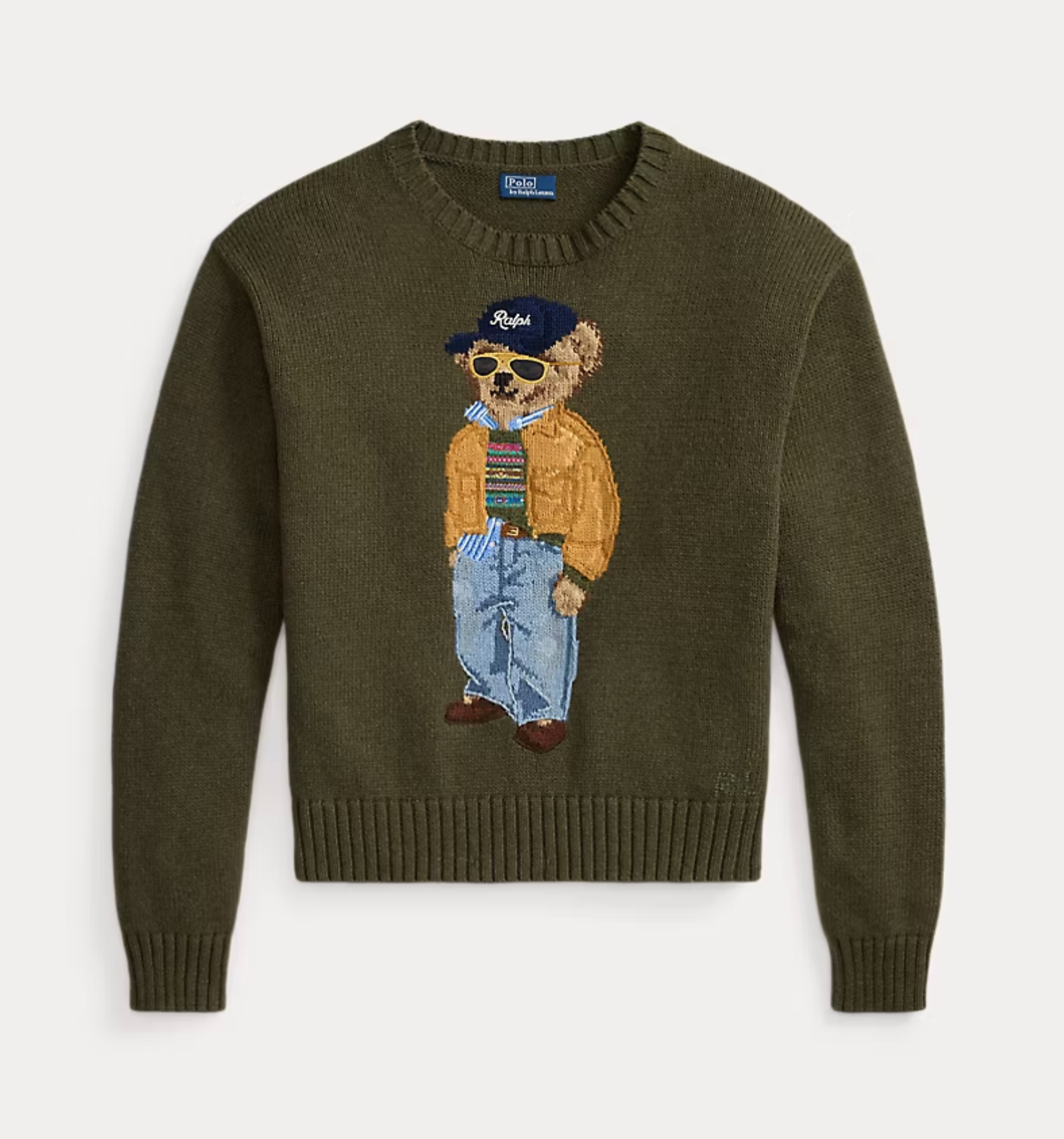Crew Neck Pullover Sweater