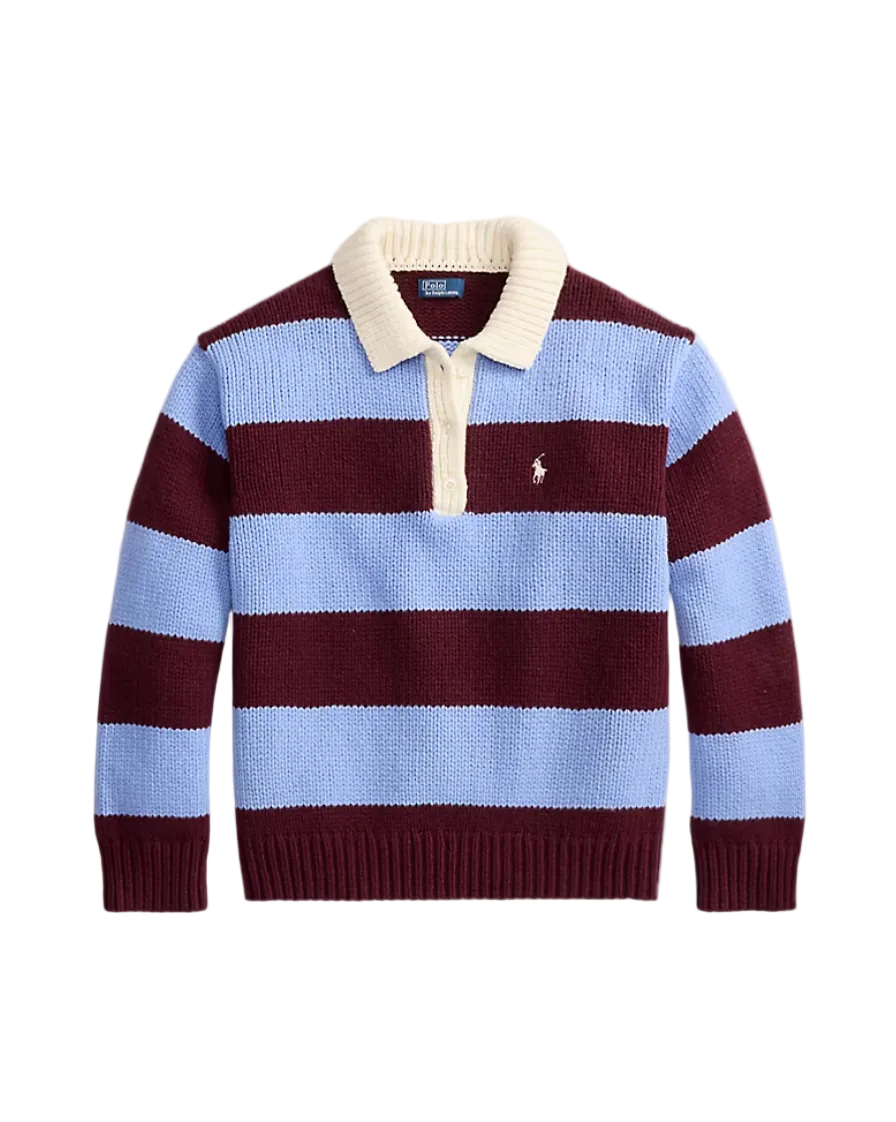 Collared Rugby Sweater - The Lake Forest Shop